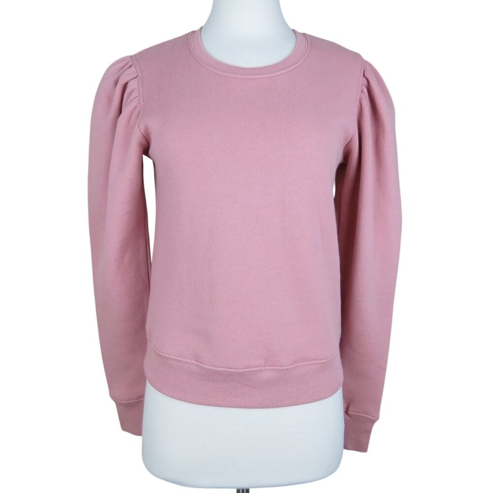 A.L.C. Women's Blush Pink Rayna Sweatshirt NEW Size XS Balloon Sleeves